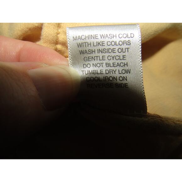 Vintage Christopher Banks Savannah L Yellow Corduroy Shirt Jacket Floral Sequins - Picture 7 of 9